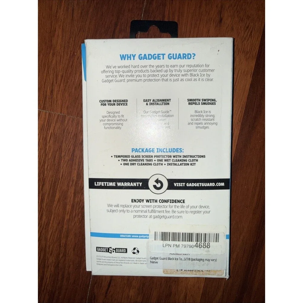 Gadget Guard Black Ice+ Glass Screen Protector for Apple iPhone 6s / 7 /8